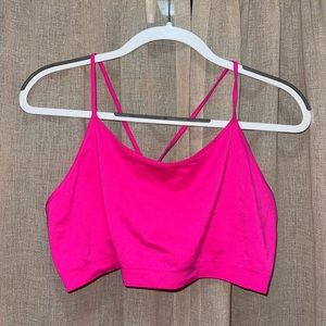 Hot pink old navy bralette